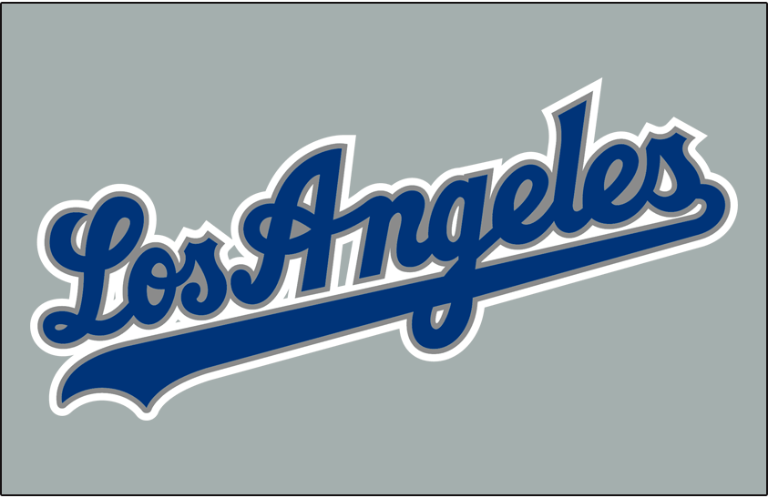 Los Angeles Dodgers 2002-2006 Jersey Logo iron on transfers for T-shirts